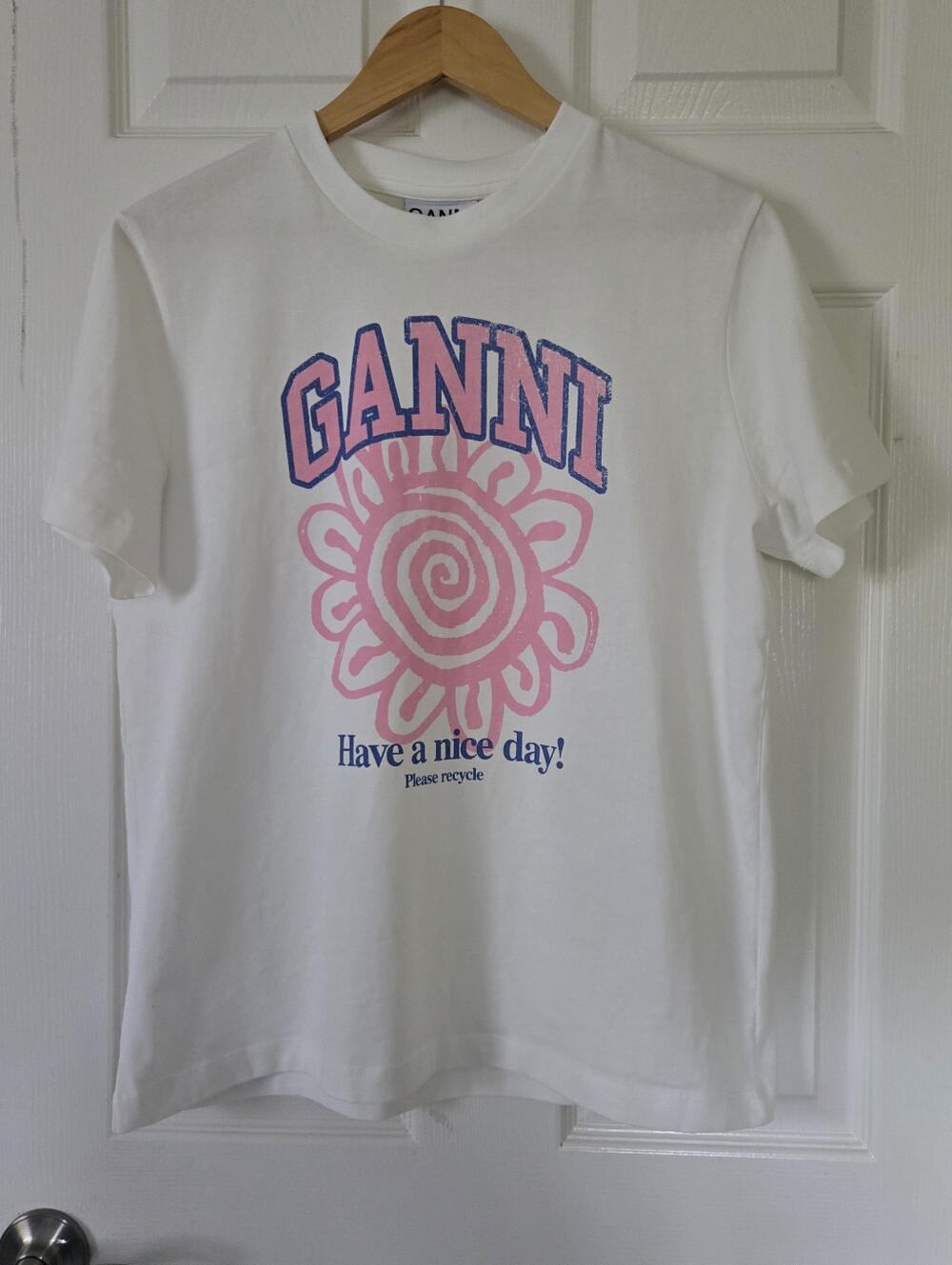 GANNI Flower T-Shirt